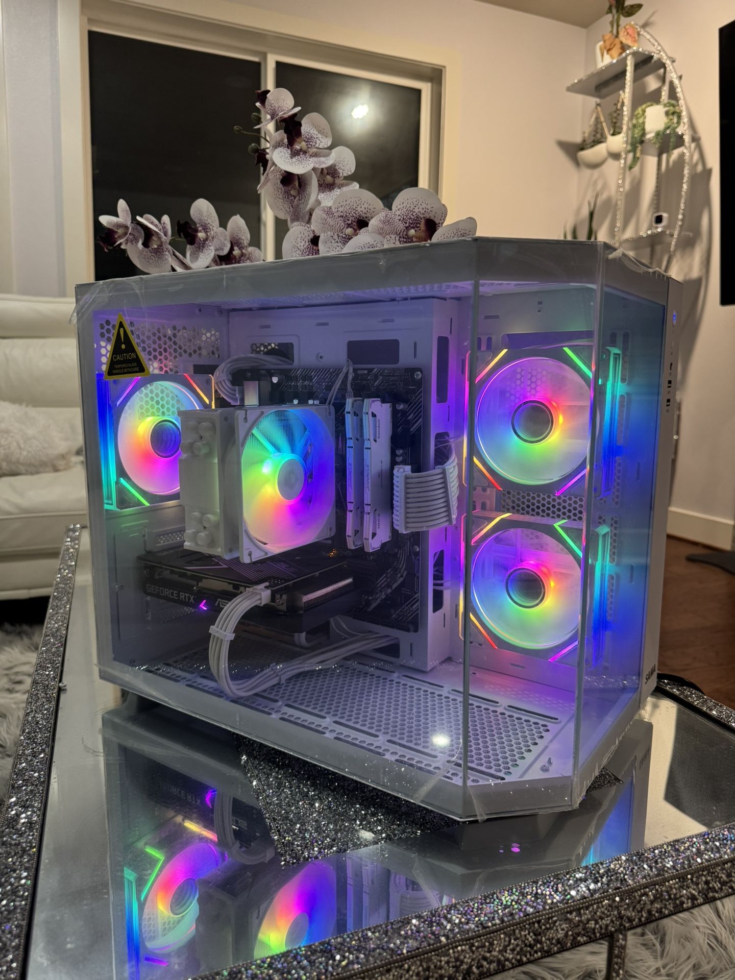 White Gaming PC | RTX 3060 Ti
