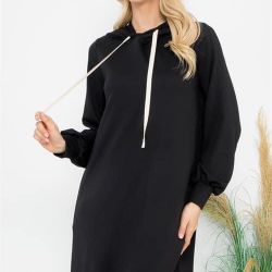 Plus Size Hoodie Dress