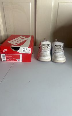 Nike Court Borough Low 2 (TDV) White / Dark Beetroot Size 7c