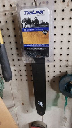 16in Chainsaw Blade And Chain New