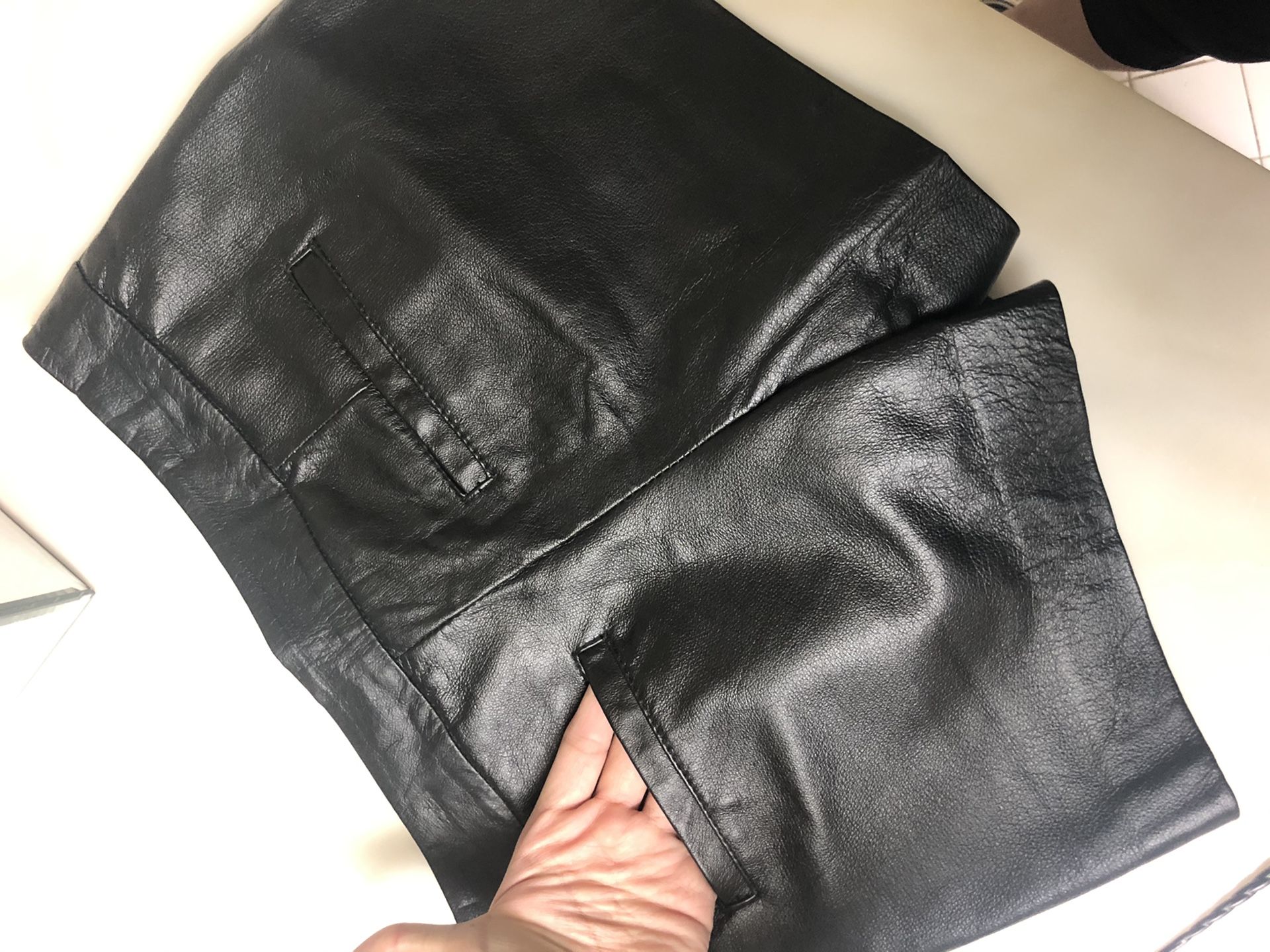 Bebe Leather Shorts
