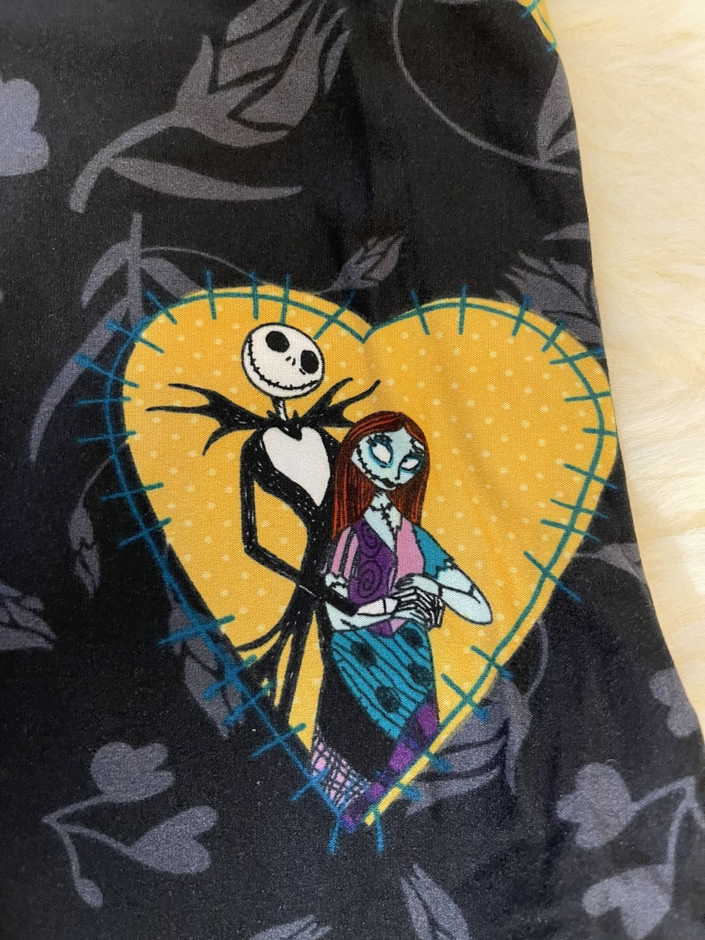 LulaRoe Disney Tween Legging Jack & Sally Nbc