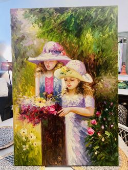 Signed OIL On CANVAS