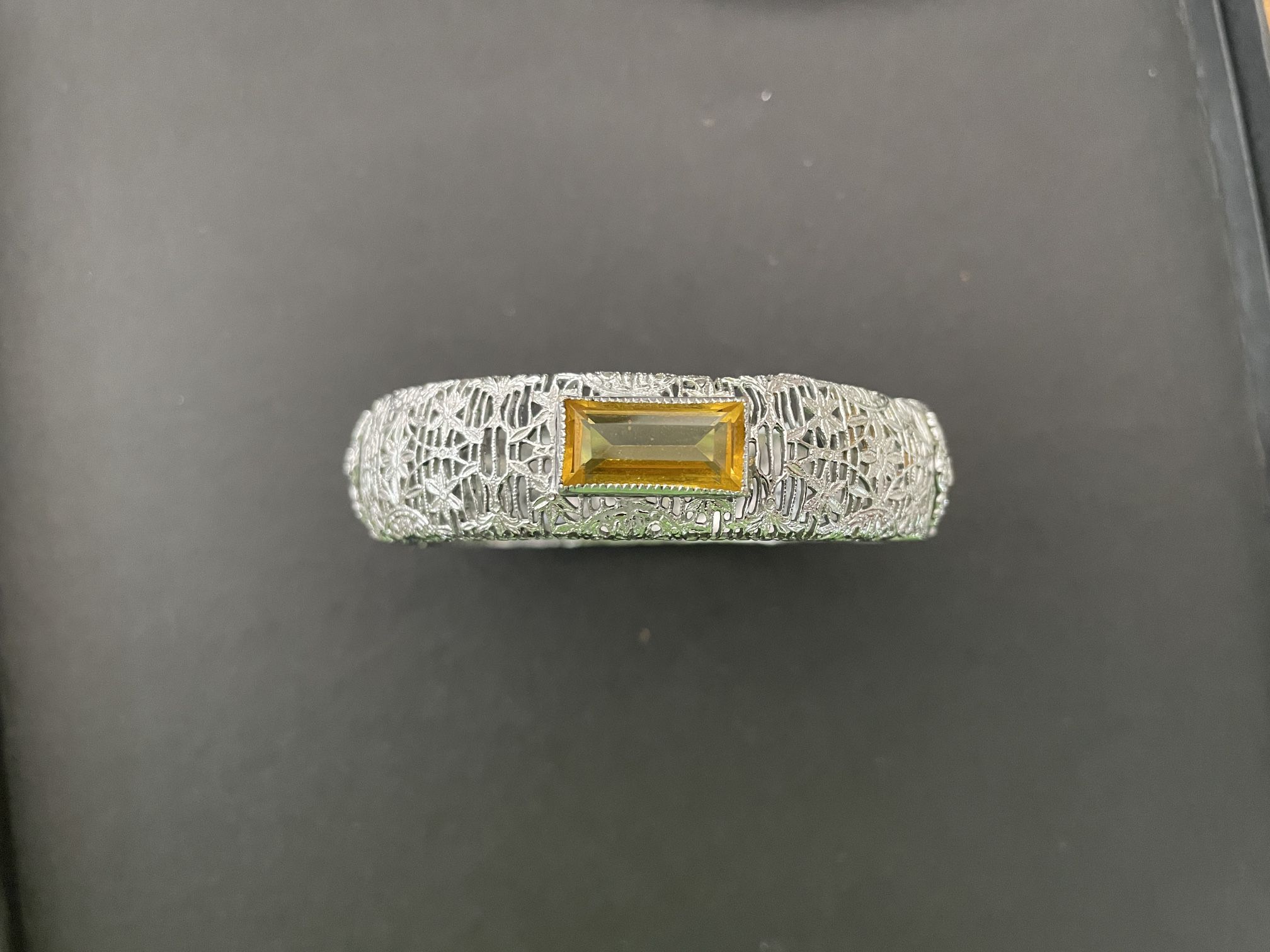 Antique Art Deco Safety Bracelet