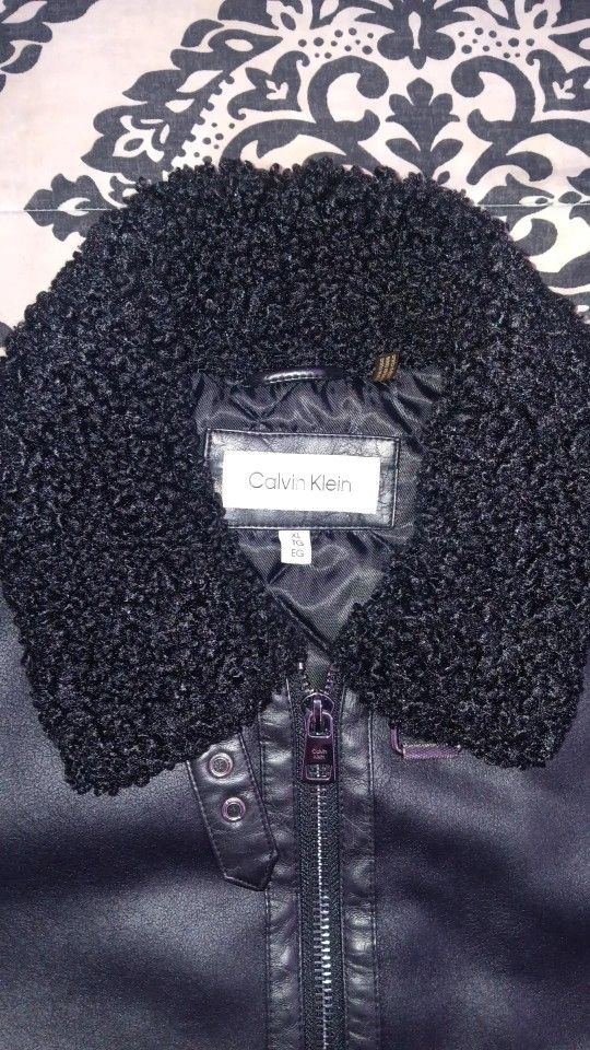 Calvin Klein Leather Jacket