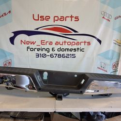 2015 FORD F250 F350 REAR BUMPER RECEIVER STYLE TOW HITCH CHROME STE PAD 2016 2017  2018 2019 2020