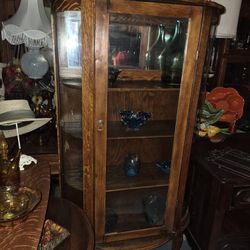 Antique Curio Cabinet