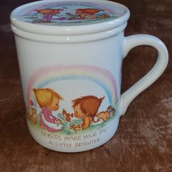 Vintage Hallmark Mug Mates Mug With Top