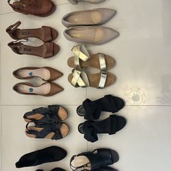 Women’s Shoes Size 10-11 For $10-20