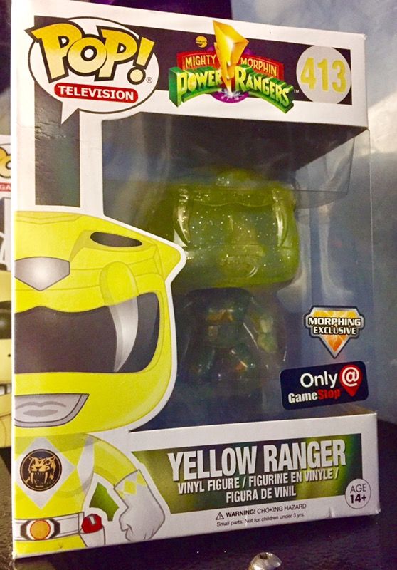 Funko POP Yellow Power Ranger Morphing
