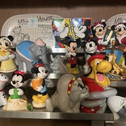 Disney Salt And Pepper Shakers