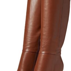 NINE WEST Women's Richy Over-The-Knee Boot, Brown, Size 7