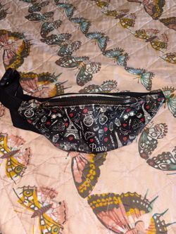 Paris inspired fanny pack