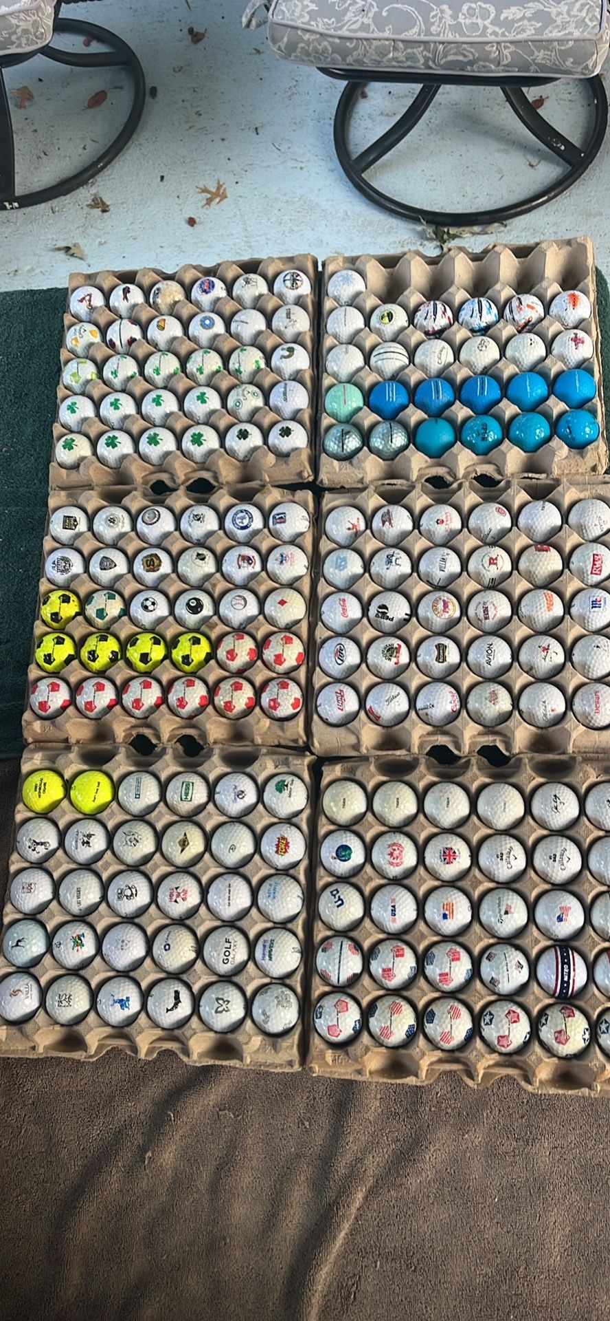 Variety Of Logo/unique Golf Balls