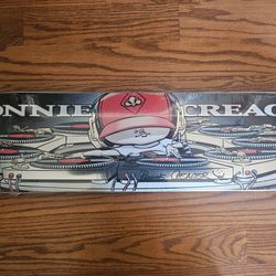RARE SIGNED Ronnie Creager Mix Master Foil Thank You 8. Skateboard Deck