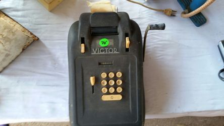 Vintage Victor Adding Machine