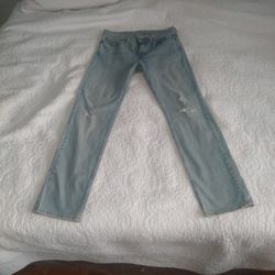 Levi's 511 (Zipper) Light blue/Gray