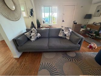 MCM Grey Sofa