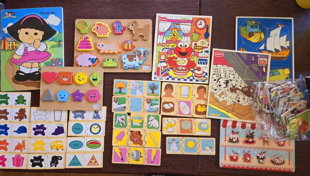 Large And Small Toddler Puzzles