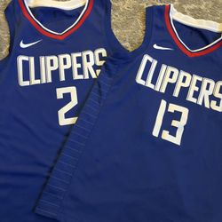 Kawhi Leonard & Paul George Nike Clippers Jerseys
