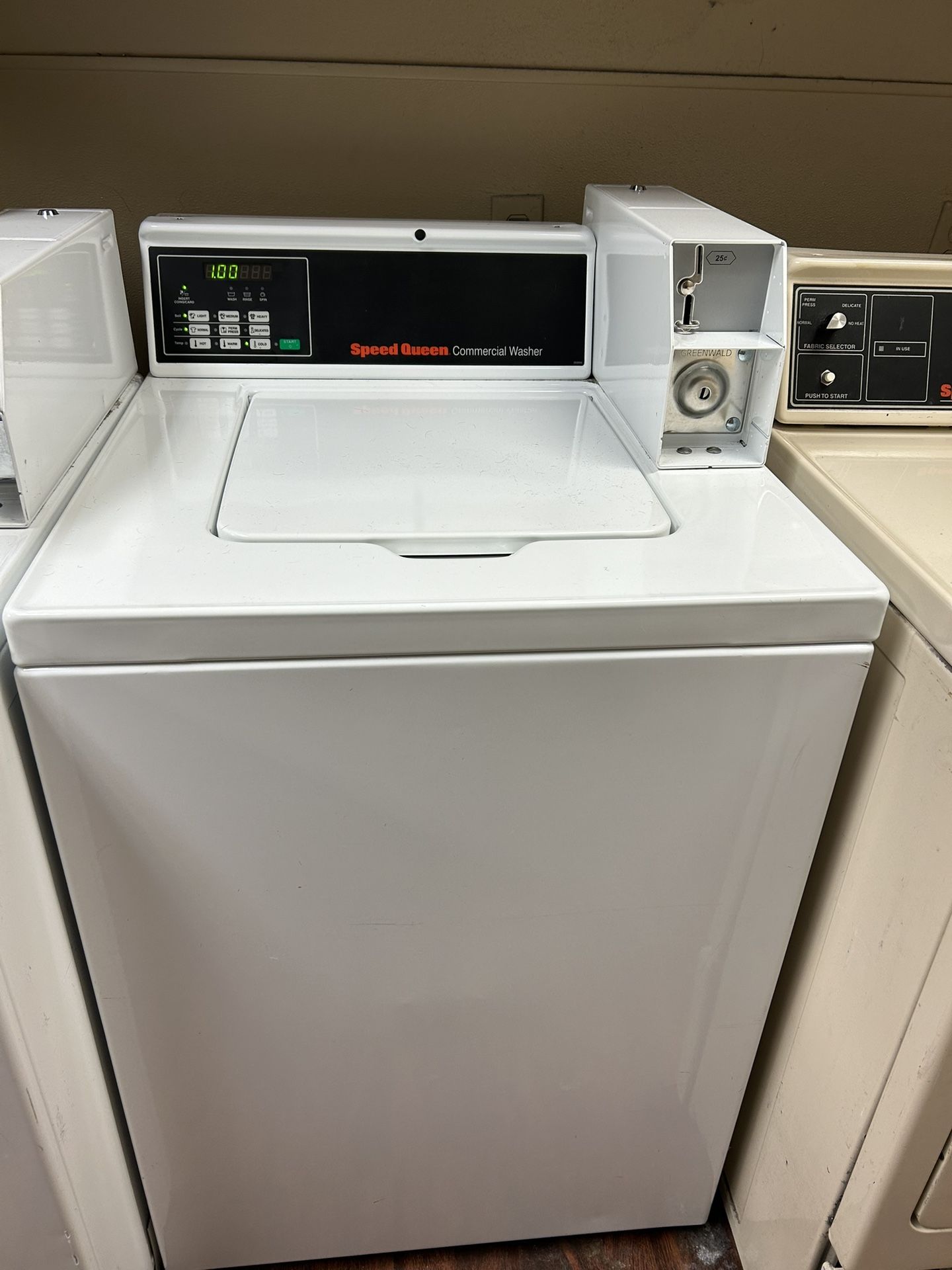 Speed Queen Coin Operated Washer