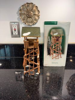 Department 56 Village Lookout Tower Accessory Enhance Charm of Any Display