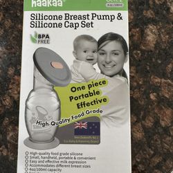 Breast pump And Silicone Cap Set 