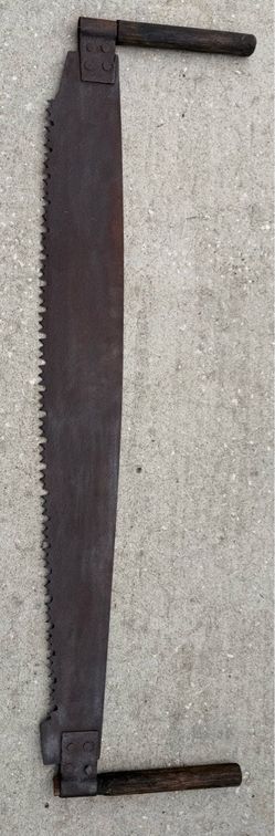 Antique Two-Man Crosscut Saw