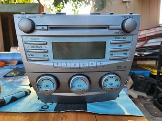 Camry Stereo Hud Radio