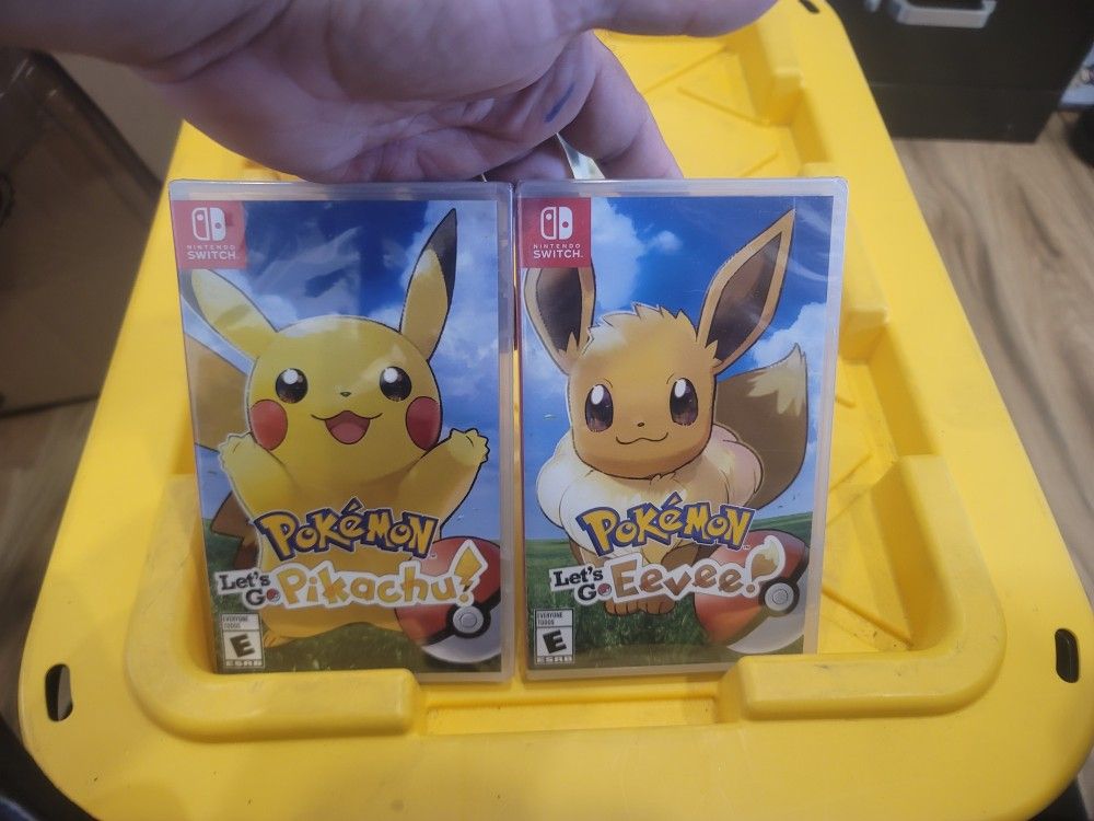 NINTENDO SWITCH POKÉMON LETS GO PIKACHU AND EEVEE BRAND NEW FACTORY SEALED