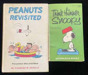 Vintage Peanuts/Snoopy Book Lot (2): Charles Schulz