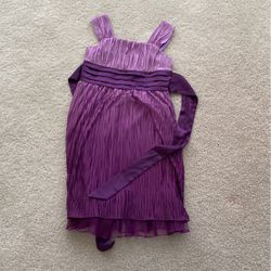 Purple Dress For 10Y
