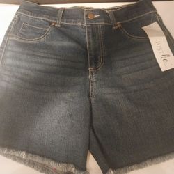 CUT OFF FRAYED DENIM SHORTS SMALL X LARGE