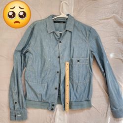 UNIQLO LEMAIRE Denim Shirt Jacket M Size for Men Travel Outdoor School Youth Adult