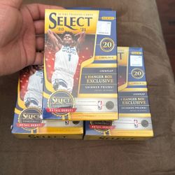 2020-21 Panini Select Basketball Hanger Box