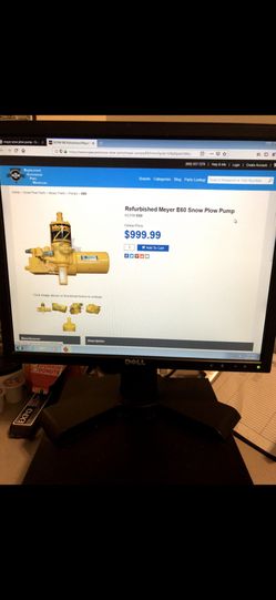 Meyer E60 snow plow pump