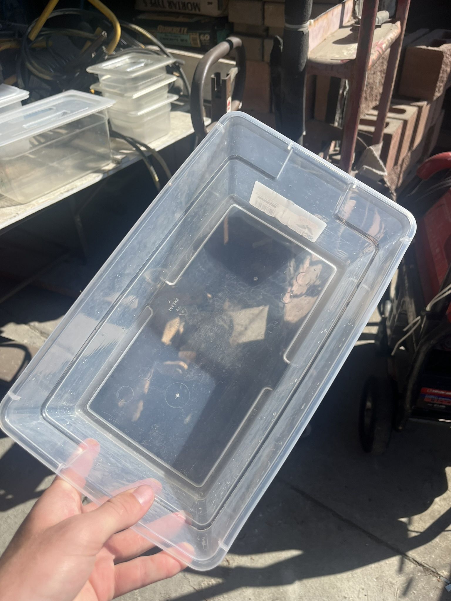Storage Plastic Containers With Lid