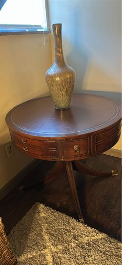 Antique Drum Table