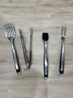 Kitchen Grill Utensils - NEW - char broil 4 piece grill set