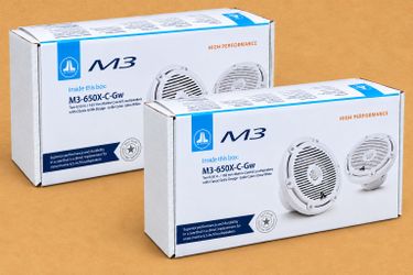 JL Audio M3 Marine Speakers 2-Sets 6.5" 2-Way Coaxial Speaker System 450 Watts M3-650X-C-GW Package 🚨 No Credit Needed 🚨