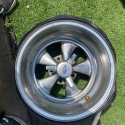 Rear Cragars 15x10