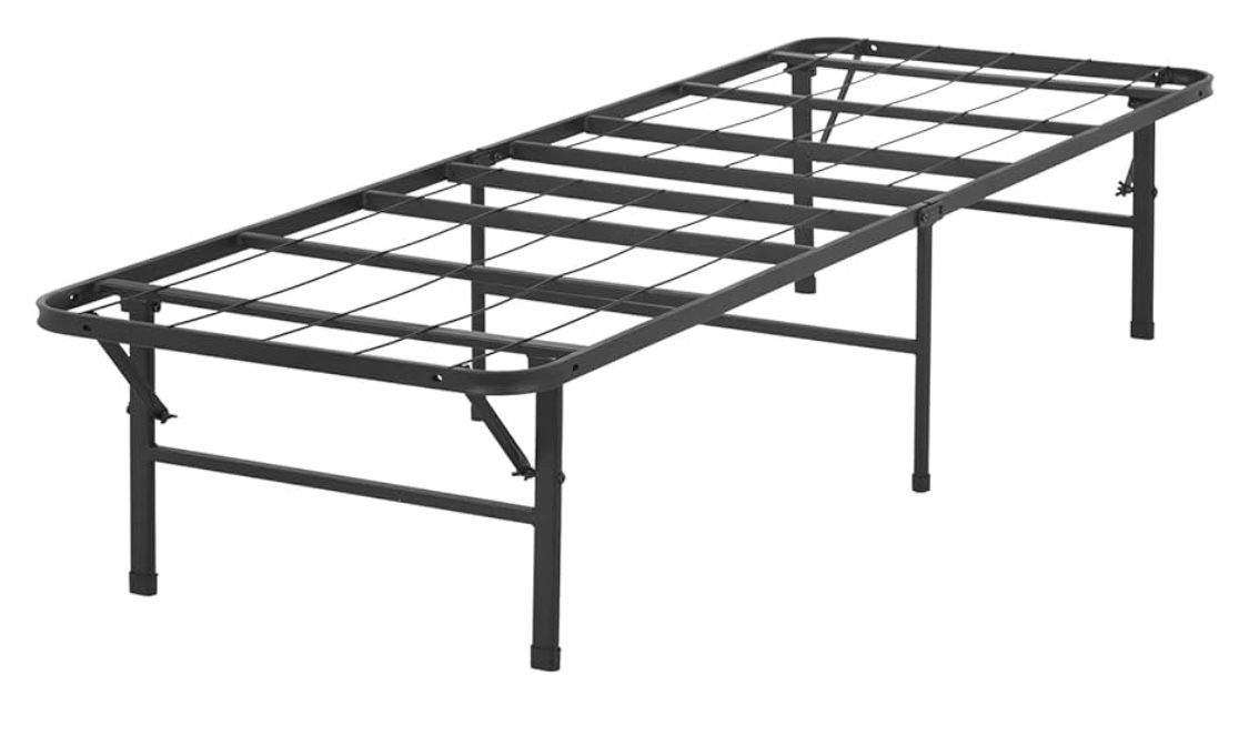 Foldable Metal Platform Bed Frame