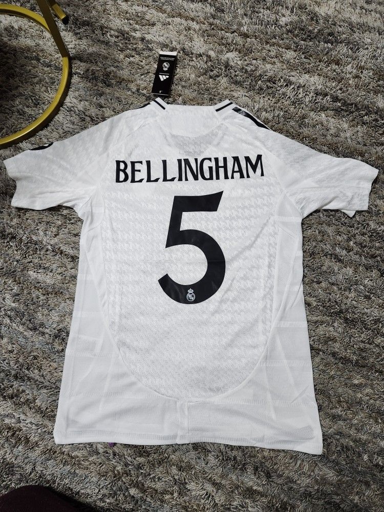 Real Madrid Home Jersey 24 25 Bellingham # 5