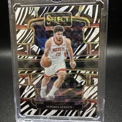 2023-24 Alperen Sengun Select Zebra SSP