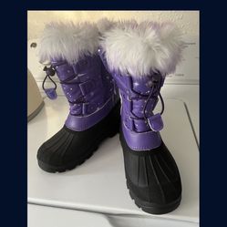 Girls New Winter Boots Sz 3