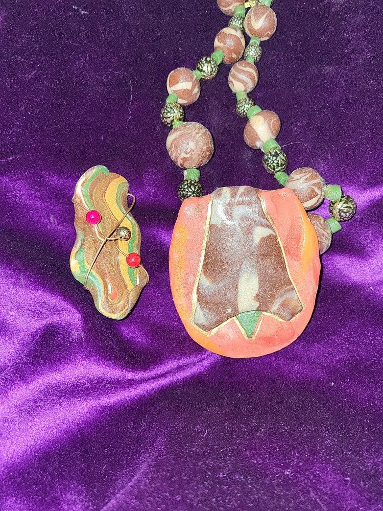 Handmade Clay/painted Jewelry