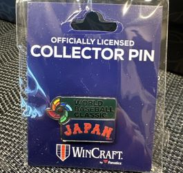 2026 WinCraft World Baseball Classic Japan Baseball Collector Pin… SOLDOUT!!!