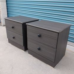 Gray Bedroom Nightstand Set!