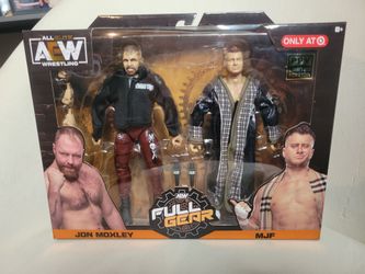 Aew 2 pack Jon Moxley and MJF Action figures