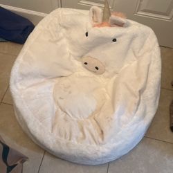 Unicorn Bean Bag pillow seat for kids for Free